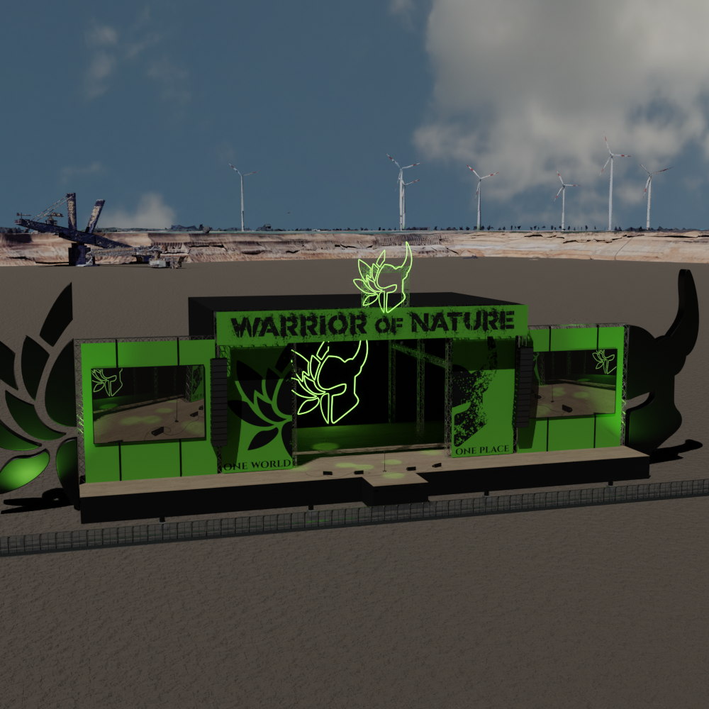 3D-Artwork Warrior of Nature